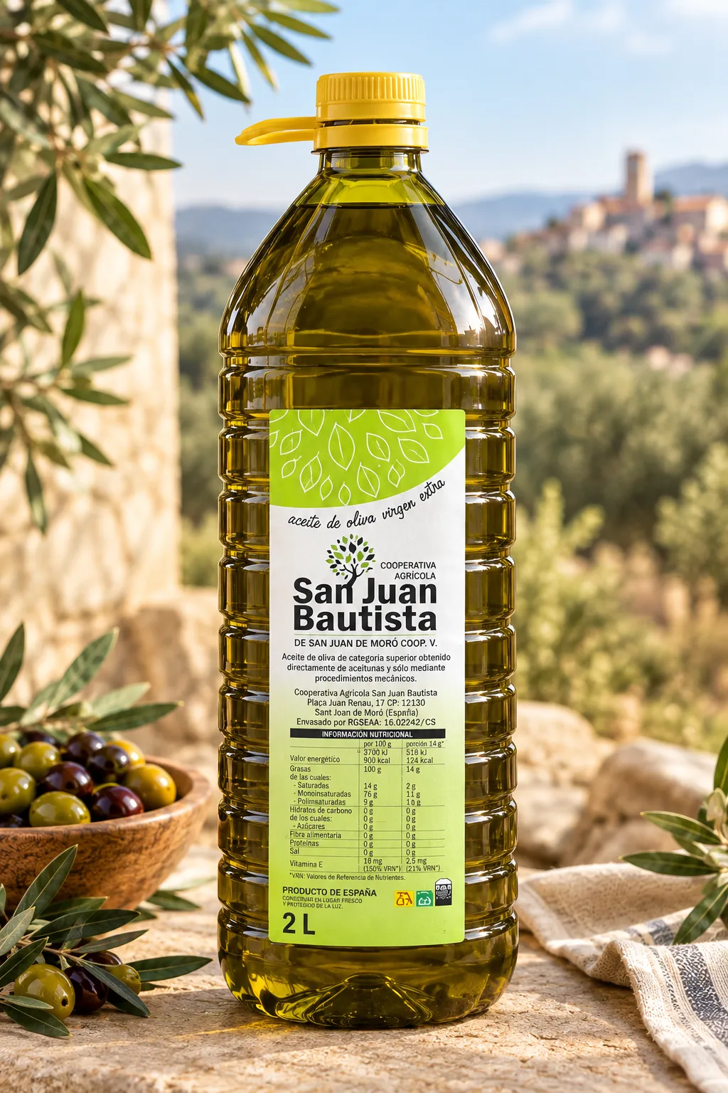 AOVE Formato Familiar · Aceite de oliva virgen extra